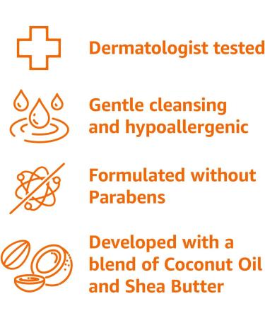 Amazon Basics Body Wash for Sensitive Skin, Hypoallergenic 22 fl oz (Pack of 1) Sensitive 22 Fl Oz (Pack of 1) - Buy Online on GoSupps.com