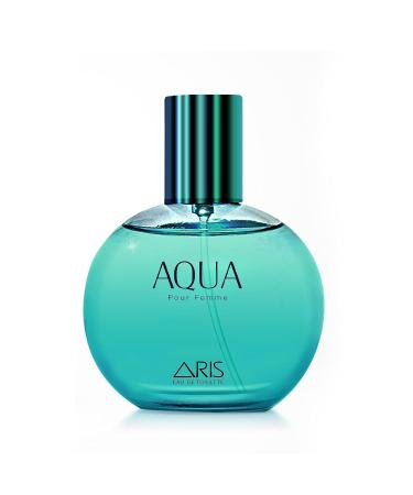 Ar-is Eau De Toilette - Aqua 100ml EDT| Long Lasting Fragrance Perfume | Ideal Gift Set for Women | USA