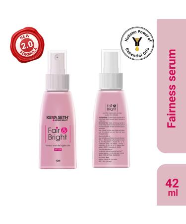 Keya Seth Aromatherapy Fair & Bright Fairness Serum - Achieve Brighter Skin with SPF 15+ | 50ml - International Shipping Available - Buy Online on GoSupps.com