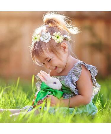 6-Piece Daisy Flower Headband Set - Bohemian Floral Wreaths with Adjustable Elastic for Women & Girls - Perfect for Festivals & Weddings - Buy Online on GoSupps.com