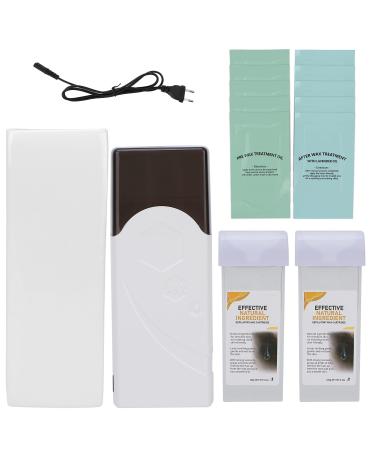 Wax heating hair removal set roll-on warm wax warmer electric melting device EASY WAX Epilier Hair removal with ligaments for men and women with 200g of depilatory wax