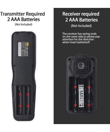 Pixel TW-283 E3 Wireless Shutter Release Cable Remote Control for Canon XT XTi XS XSi T1i T2i T3 T3i T4i T5 T5i T6i SL1 EOS1300D 60D 70D 80D | Compatible with Canon Cameras - Buy Online on GoSupps.com