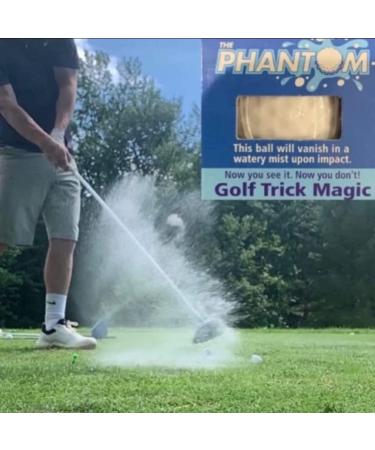 Exploding Golf Balls 4 Pack - Gag Gift Set with Smoke, Water, Ribbon & Surprise Effects - Buy Online on GoSupps.com