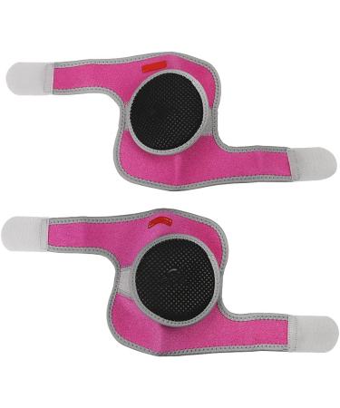 Kids Adjustable Neoprene Elbow Support Brace | Breathable Compression Sleeve for Girls and Boys | Ideal for Football, Cycling, and Sports Injuries - Rose - Buy Online on GoSupps.com