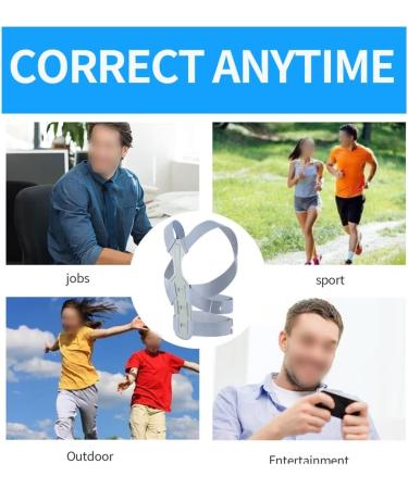 DFHBFG Adjustable Back Brace Support Belt - Posture Corrector for Lumbar & Shoulder | Improve Posture with Comfort - Buy Online on GoSupps.com