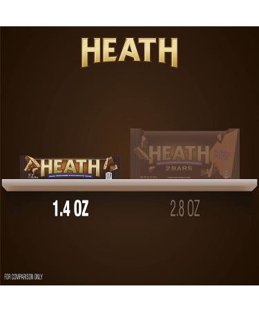 HEATH Milk Chocolate English Toffee Halloween Candy  Bulk  1.4 Oz  Bars (18 Count) 18 Count (Pack of 1) - Buy Online on GoSupps.com