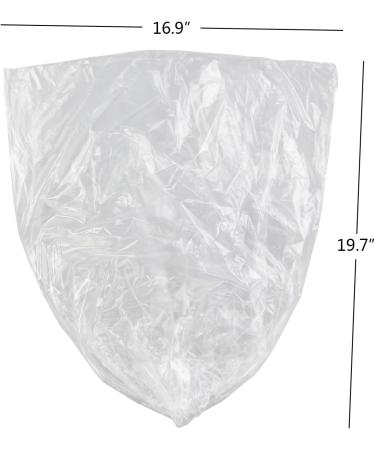 Ponpong 1.2 Gallon Clear Kitchen Trash Bags Garbage Bags Waste Bags 150 Bags/6 Rolls - Buy Online on GoSupps.com
