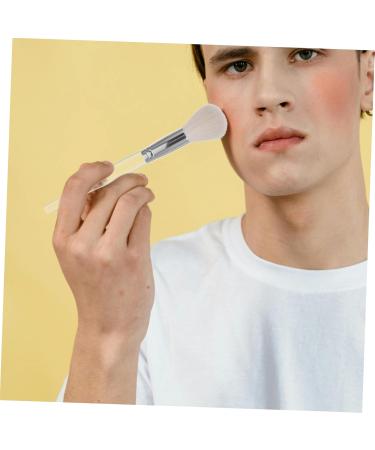 POPETPOP Wool Makeup Brush Blush for Makeup Small Makeup Brush Face Powder Brush Highlighter Brush Powder Brush for Pressed Powder Plastic Handle Cosmetic Facial Cleanser Miss 17.50X3.00X2.50CM As Shown - Buy Online on GoSupps.com