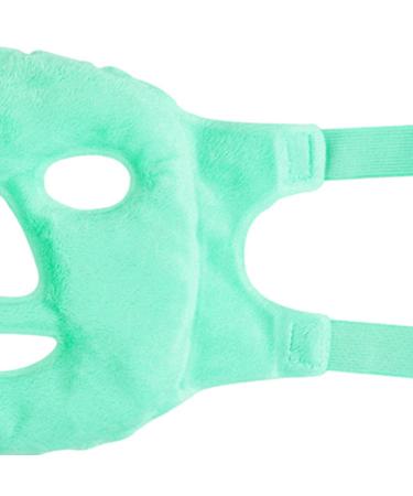 Cam2 Cool Mask - Reusable Gel Bead Eye Mask for Swollen Eyes & Tear Bags - Cooling Face & Eye Mask (Green) - International Shipping - Buy Online on GoSupps.com