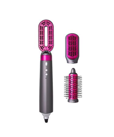 Envie Beauty 3 in 1 Hair Curler Hair Straightener and Hair Dryer with Adjustable Combs and Heat Settings Black