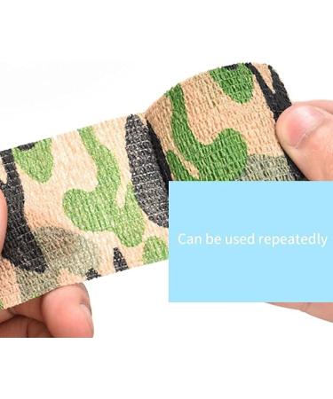 Camo tape wetland camouflage tape multifunctional non-woven fabric stealth tape Non-woven fabric camouflage tape 4.5 M 12pcs Durable - Buy Online on GoSupps.com