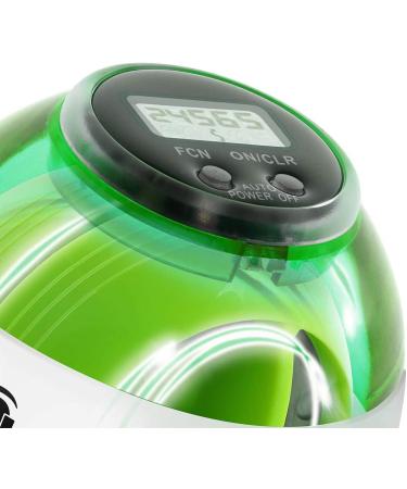 Powerball Max Green - Gyroscopic Hand Trainer with Green Light & Speed Meter | Original Kernpower - Buy Online on GoSupps.com