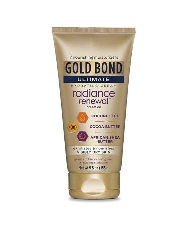 Gold Bond Ultimate Radiance Renewal Cream Oil 5.5oz (Pack of 2) - Hydrating Body Moisturizer - Buy Online on GoSupps.com