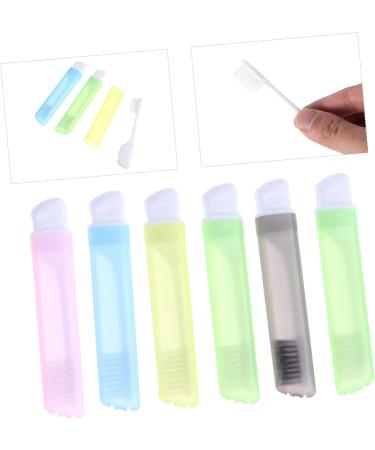 Sewoart 6th Foldable Portable Toothbrush - Travel-Friendly Ultra-Like Sensitive Wide Head Brushes for Adults - Perfect Dental Care Kits - Buy Online on GoSupps.com
