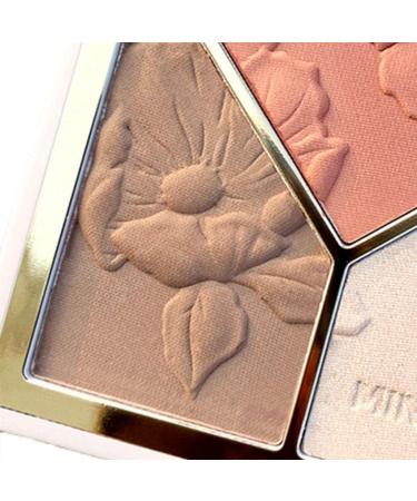 jojomis 3Colors Highlighter Contour Palett Face Contouring Kit Nose Shadow Highlighting Powder - Red - Buy Online on GoSupps.com
