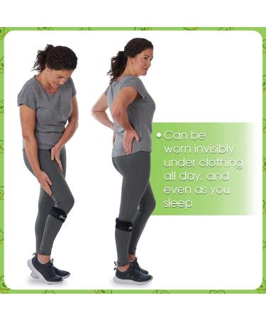 VYTALIVING Biofeedback Sciaticure Acupressure Wrap - Knee Support for Joint Pain Relief | Adjustable Compression Brace for Men & Women | Perfect for Sporting Activities - Buy Online on GoSupps.com