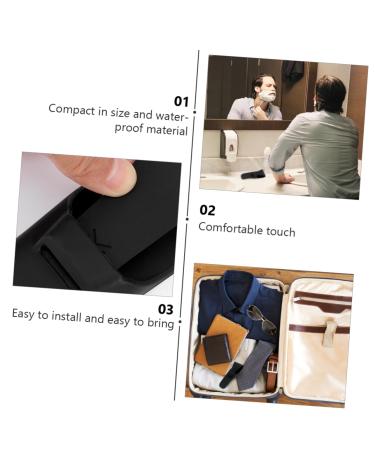 Fomiyes 4-Piece Silicone Razor Case Set for Girls | Travel-Friendly Shaving Accessories with Crown Clips - Buy Online on GoSupps.com