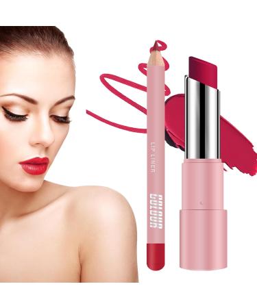 Flkiglm Colored Lip BalmWaterproof Lip Softener Nourishing Long Lasting Volumizing NonSticky Matte Lip Balm for Cold Weather Daily Makeup 03 - Buy Online on GoSupps.com