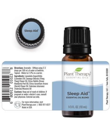 Plant Therapy Sleep Essential Oil Blend 10 mL - 100% Pure Natural Aromatherapy for Better Sleep | Therapeutic Grade - Buy Online on GoSupps.com