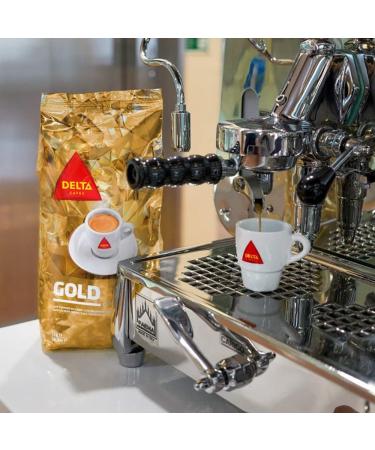 DELTA Gold Portuguese Coffee Sensations Natural Roasted Beans 1Kg /2.2lbs NEW - Buy Online on GoSupps.com