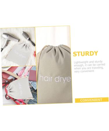 FOMIYES 12 Pcs Hair Dryer Storage Bag Travel Hair Dryer Cotton Drawstring Bag Drawstring Hair Dryer Carriers - Buy Online on GoSupps.com