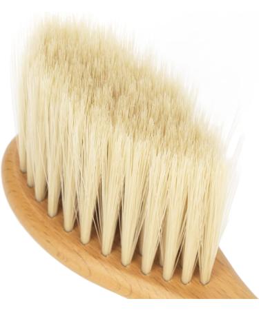 Face Duster Brush Nylon Professional Beech Wood Soft Wash Neck Duster Brushes Comfortable Materials Hair Cutting Tool for Barber - Buy Online on GoSupps.com