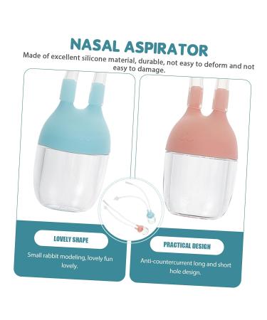 Healeved 2pcs Nasal Aspirator Toddler Suction Plates | Silicone Bowl for Mucus Sucker | Baby Nasal Cleaning Tools - Buy Online on GoSupps.com