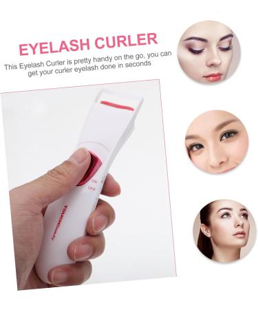 Ipetboom Heated Eyelash Curler Eyelash Curler Heated USB Eyelash Curler Mini Curler Electric Eyelash Brush Eyelash Holder Electric Eyelash Curler Hair Care Product Plastic White Make up - Buy Online on GoSupps.com