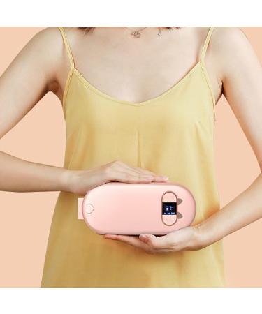 Samnuerly Portable Wireless Waist Pillow - 3 Heat Levels & Vibration Modes - Menstrual Pain Relief for Women & Girls - Pink - Buy Online on GoSupps.com