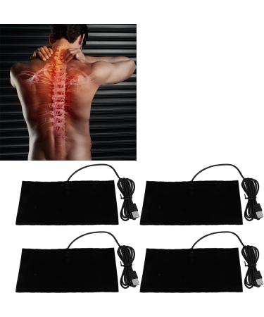 Buy USB Heating Pillows for Neck Shoulder & Back - Multi-Purpose Carbon Fiber Washable DC 5V - 4 Pieces - International Shipping Available - Buy Online on GoSupps.com