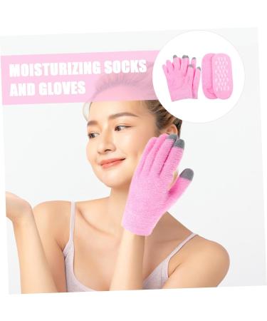 Healeved 1 Set Socks for Women Foot mask Soft Comfortable moisturizing Gloves Hand mask Girl Child Miss Touch Screen Women's Female moisturizing Gloves Women moisturizing Gloves 20.00X15.00X1.20CM - Buy Online on GoSupps.com