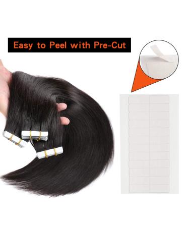 180 Adhesive Tape Extensions - High Adhesive Power Waterproof 4x0.8 cm Replacement Strips for Hair Extensions - Buy Online on GoSupps.com