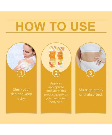 Wenrny Orange body Lotion 3.5oz Deeply Moisturizing Shea Butter body butter Organic Hydrating Body And Hand Cream for Dry Skin Winter Moisturizer for Women Christmas Stocking Stuffers Gifts (2) - Buy Online on GoSupps.com