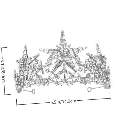 MAGICLULU 1pc Christmas headband hair accessories Headband headgear wedding tiaras for bride Alloy Headband for Bride bridal headpiece bride moon hair fork scarf bridesmaid - Buy Online on GoSupps.com