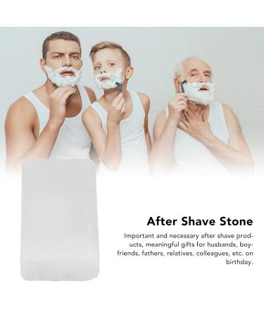 Skin Soothing Alum Block for Men | Stops Bleeding & Redness | Portable After Shave Stone | Perfect Gift - Buy Online on GoSupps.com