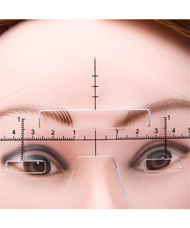 Plastic Eyebrow Ruler Nose Positioning Eyebrow Grooming Ruler Eyebrow Stencil Makeup Microblading Measuring Shaper Tool Eyebrow Shaping Gauge - Buy Online on GoSupps.com