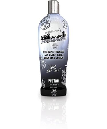 PRO TAN SUNBED TANNING LOTION - UNBELIEVABLY BLACK 250ml
