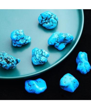 Natural Turquoise Loose Stone Mineral Specimens Stone Bonsai Stone Ore Symbiosis Rough Malachite Azurite B0Q1 Crystal Decor - Buy Online on GoSupps.com