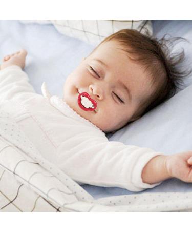 Bexdug Orthodontic Pacifier for 6-18 Months | Funny Mustache Design | Perfect Gift for Boys & Girls | International Shipping Available - Buy Online on GoSupps.com