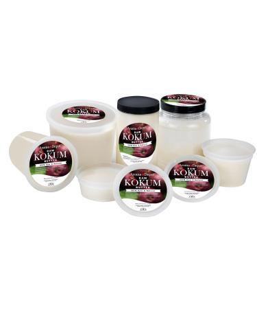 Aroma Depot 16 oz Raw Kokum Butter - Unrefined 100% Pure Natural Moisturizer for Skin Body & Hair | Ideal for DIY Body Butters Sunscreens & Soaps - Buy Online on GoSupps.com