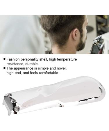 Hair Clipper Housing Cover Professional Hair Clipper Front Cover Electric Hair Cutter Clipper Cover Housing Protective Shell Accessory (Silver) - Buy Online on GoSupps.com