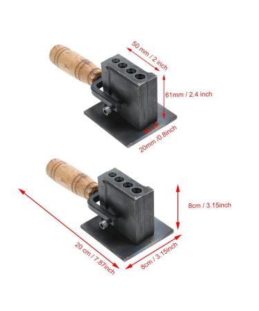Reversible Wire Plate Adjustable Ingot Mold for Melting and Casting - Ideal for Gold, Silver, Copper, Aluminum, Brass - Precious Metals Jewelry Making Tools - Buy Online on GoSupps.com