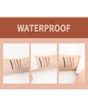 Hellokiss Liquid Eyebrow Pen Curved Brow Pen Trailott Eyebrow Pen 3D Microblading Eyebrow Pencil Upgraded Waterproof with 4-Fork-Tip Precise Brush-Tip 2-in-1 Microblading Eyebrow Pencil (01#) - Buy Online on GoSupps.com