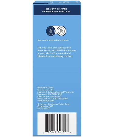 Accuvue RevitaLens Multi-Purpose Disinfecting Solution 12 oz (Pack of 2) - New Version - Buy Online on GoSupps.com