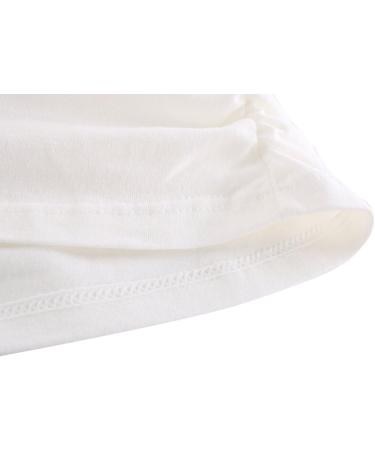 ZUMIY Maternity Nursing Top - Women's Cotton V Neck Tank M White - Buy Online on GoSupps.com