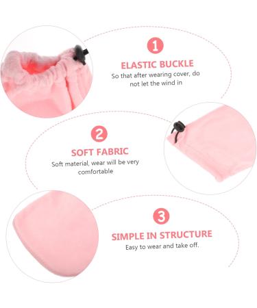 FOMIYES 6 Pairs Wax Thermal Insulation Gloves Wax Bath Foot Hand Cover Mitts Cracked Hand Gloves Hand Protector Gloves Hand Gloves Spa Wax Socks Baby Plush Keep Warm Floor Mat Pink - Buy Online on GoSupps.com