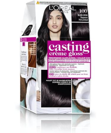 CASTING Cream Gloss Coloring No. 100 BLACK CAVIAR - Pack of 2 - Buy Online on GoSupps.com