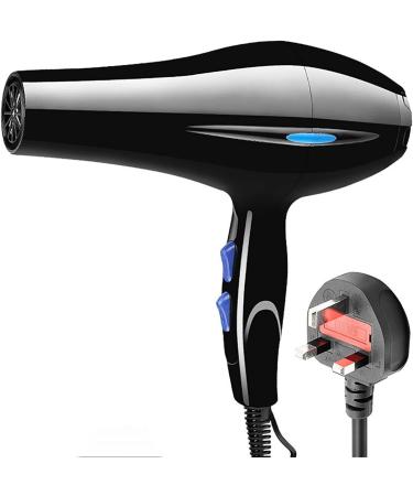 Hair Dryer Diffuser Hairdryer 2 Speed 3 Heat Settings and Cool Button Fast Drying Salon Blow Dryer Hair Dryer for Multi Hairstyles Professional Hair Dryer with Diffuser and Concentrator Attachments - Buy Online on GoSupps.com