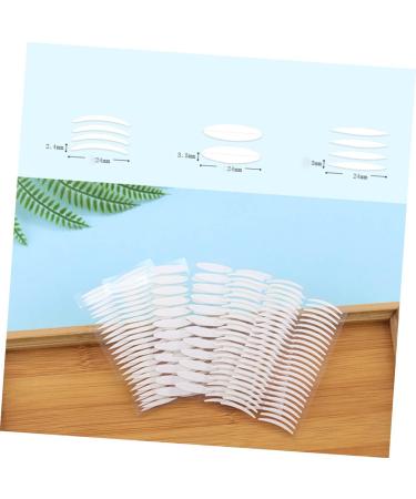  BIUDECO 60 sheets Double Eyelid Sticker Transparent Double-Sided Adhesive Strips for Invisible and Natural Eyelids Non-Stain Stickers for Women and Girls - Buy Online on GoSupps.com