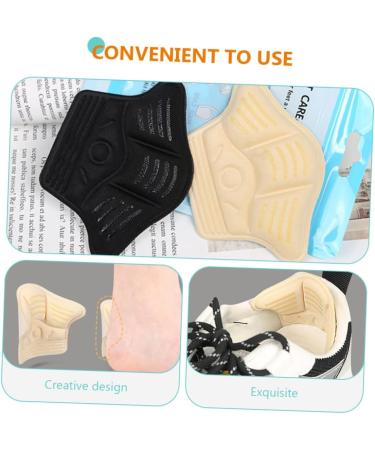 FOMIYES 2 Pairs Ladies Pumps Heel Stickers | Comfort Insoles & Anti-Drop Heel Grips for High Heels | Breathable Shoe Pads - Buy Online on GoSupps.com